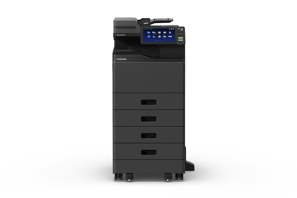 Toshiba e-STUDIO401AC front with stabilisers