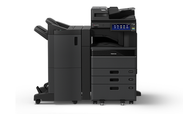 Toshiba e-STUDIO6525AC Series A3 Printer front finisher no ext