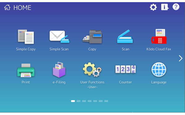 Toshiba Kodo Cloud fax
